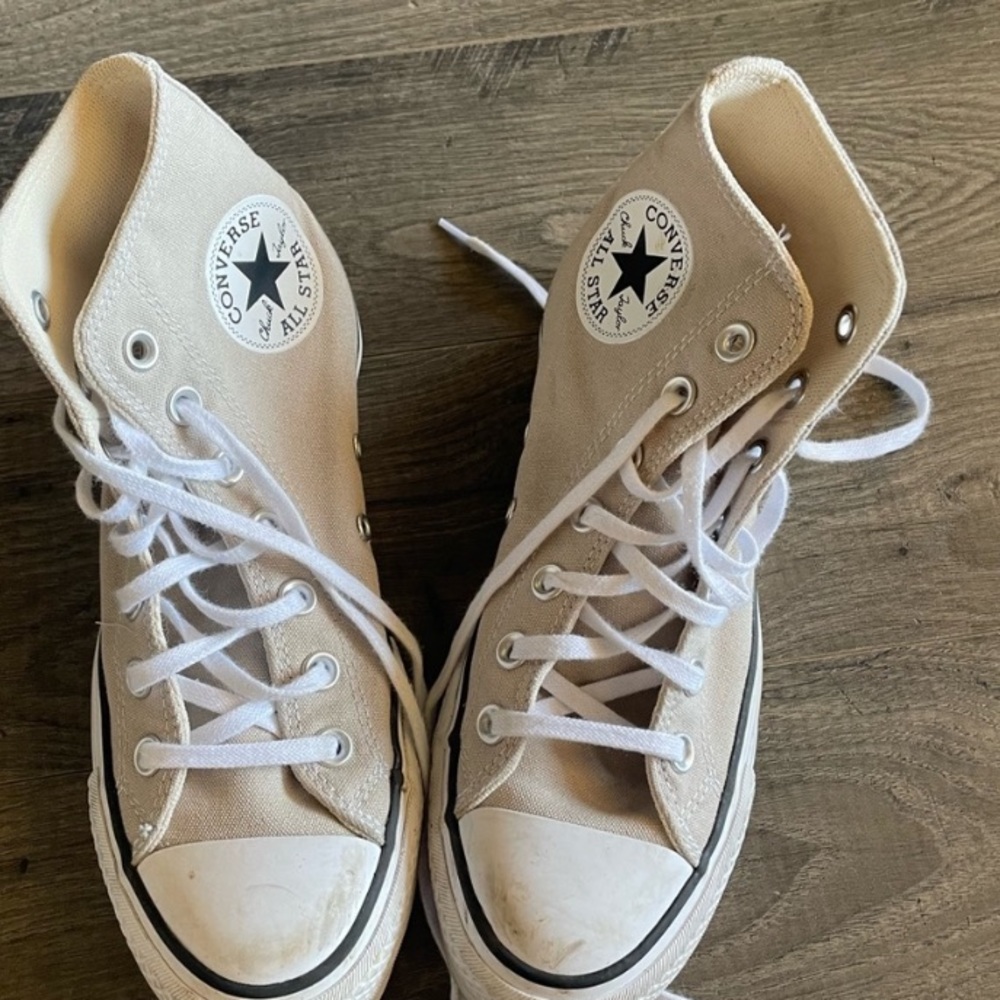 High top platform converse